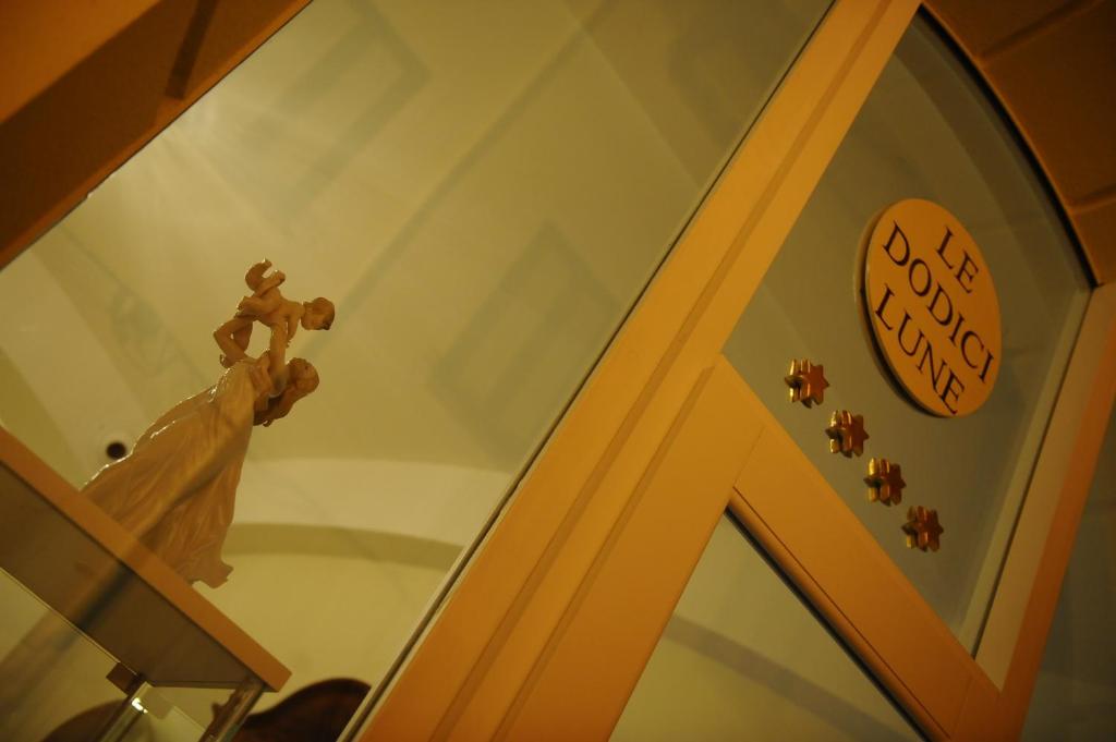 Kúpeľňa v ubytovaní Albergo Le Dodici Lune