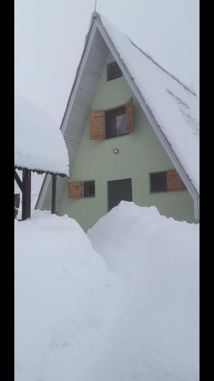 Golija Vikendica Česta Vrela v zimě
