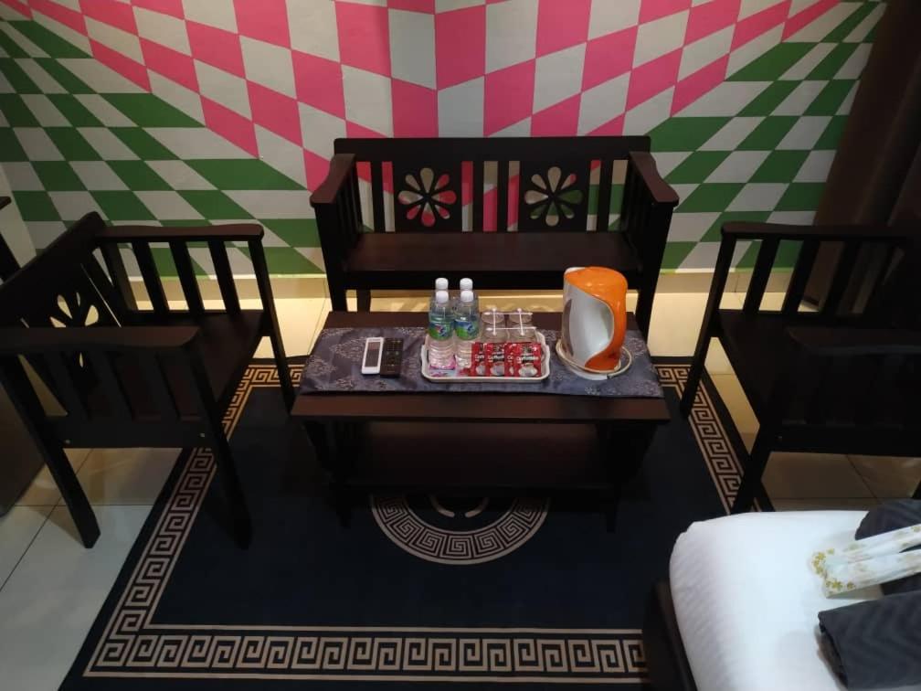Posezení v ubytování Ghazrins Hotel Dataran Larkin