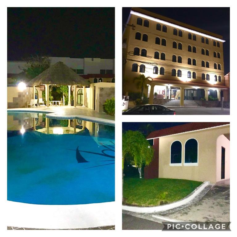 Bazén v ubytování Hotel Villas Dali Veracruz nebo v jeho okolí