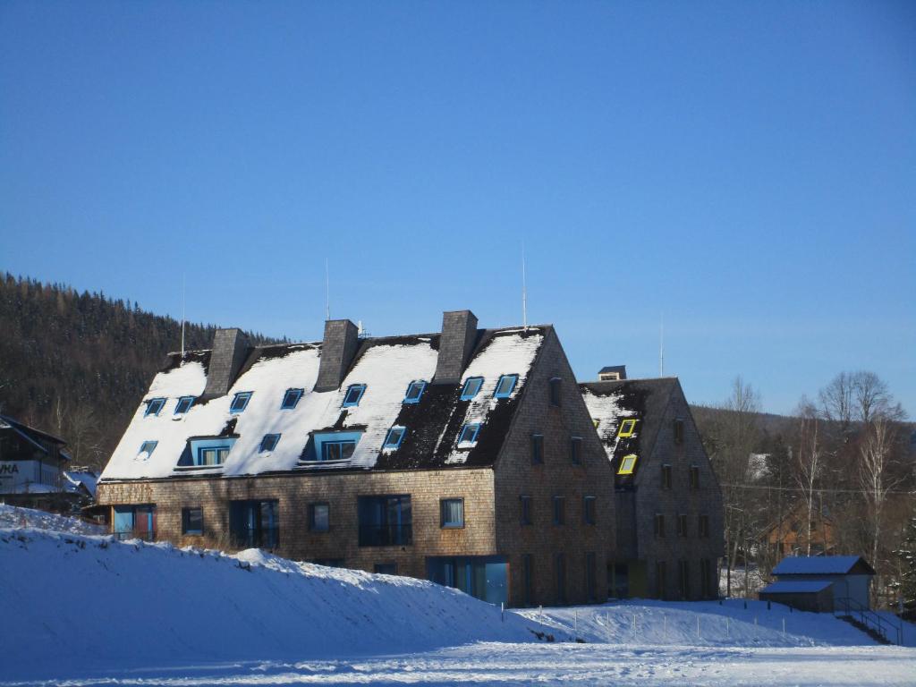 Apartmán u sjezdovky Filipovice v zimě