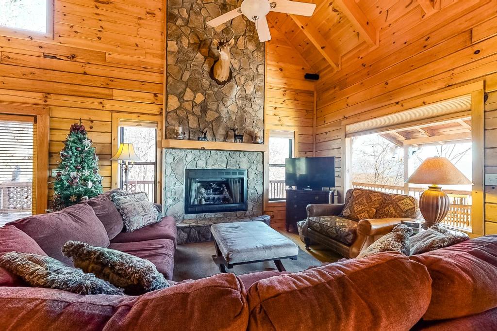 Ferienhaus Hawks View Cabin (USA Ellijay)