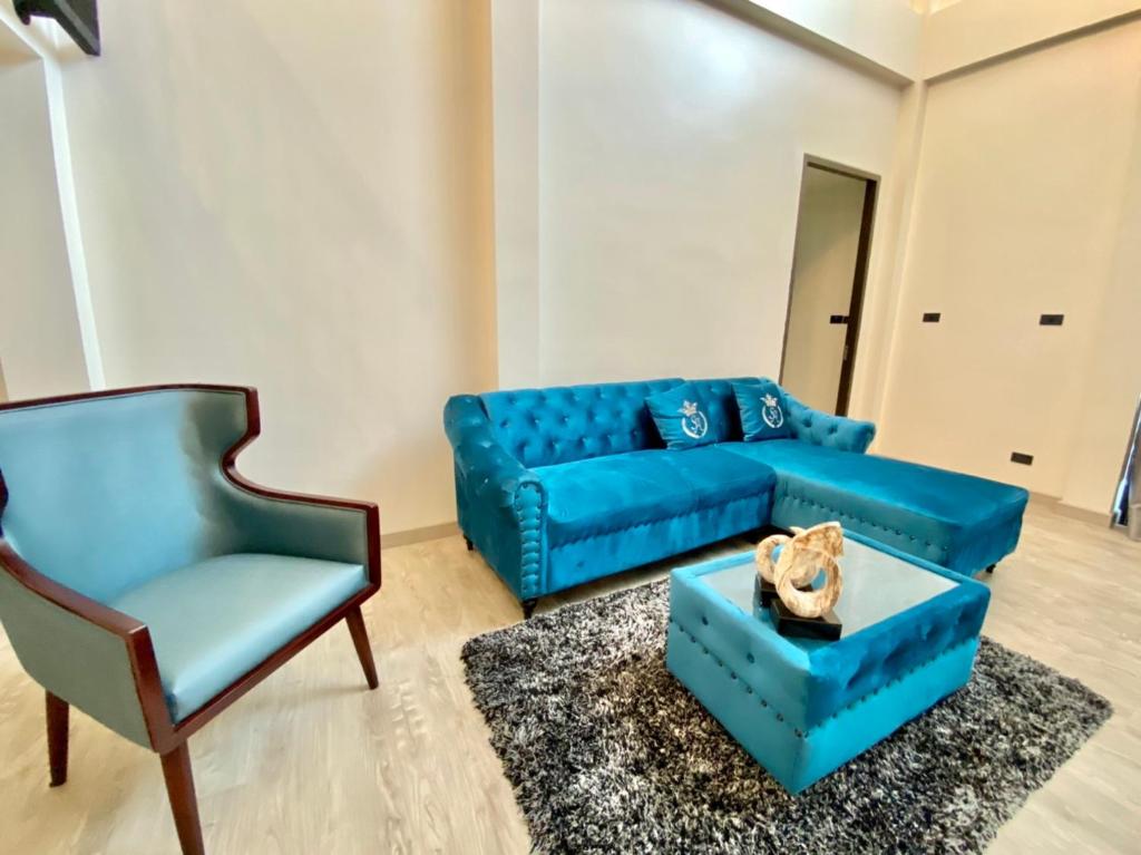 Posezení v ubytování Elmas Cha Am Design Hotel