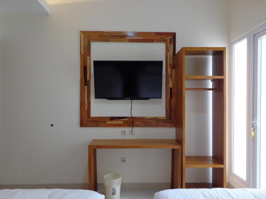 TV a/nebo společenská místnost v ubytování Diva Residence