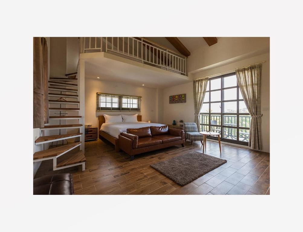 Postel nebo postele na pokoji v ubytování Forest B&B