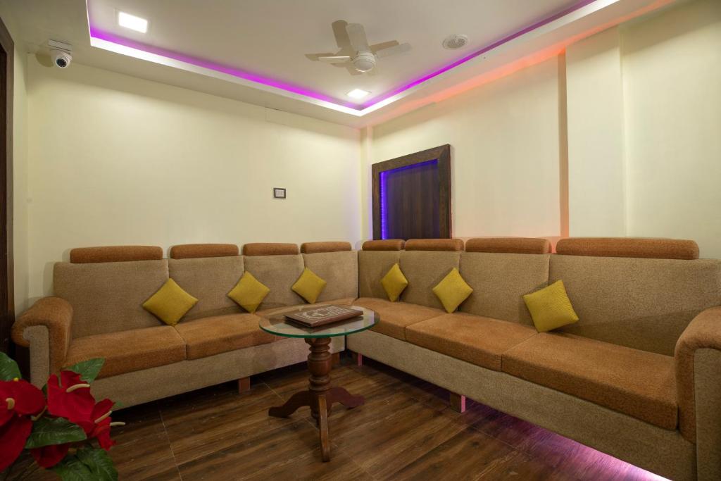 Posezení v ubytování Snehamaya Spa & Resort