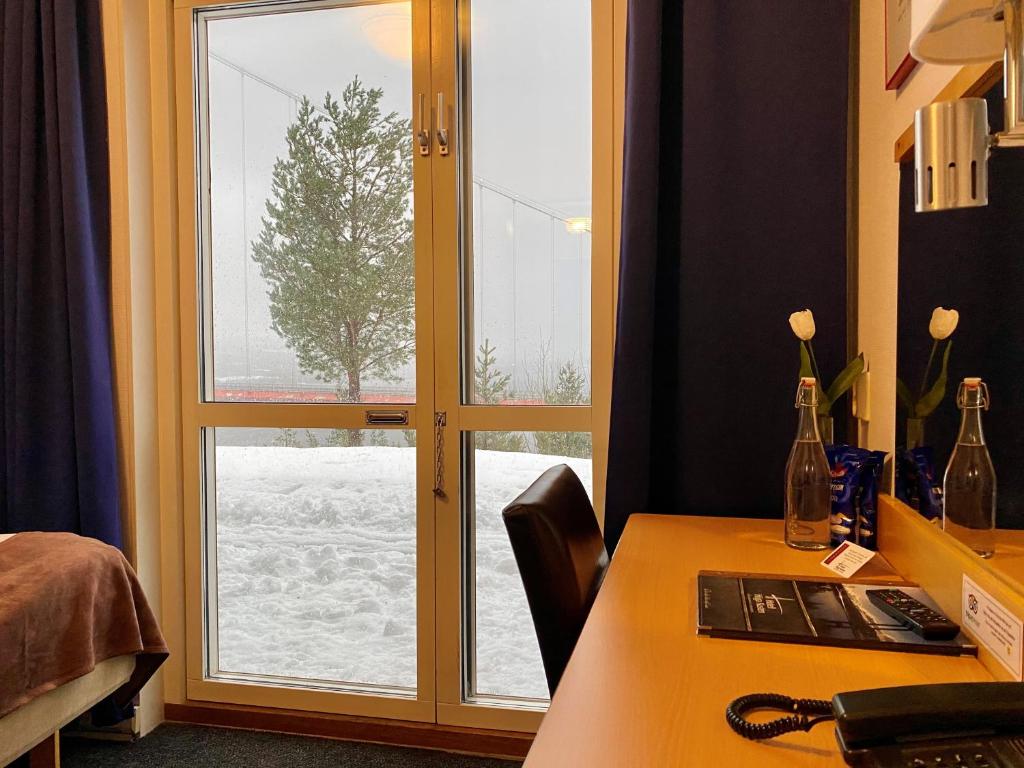 Hotell Höga Kusten v zimě
