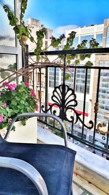 Balkon lub taras w obiekcie Noufara