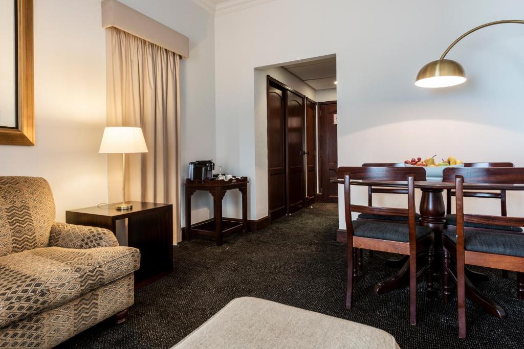 Posezení v ubytování Hotel Alvalade
