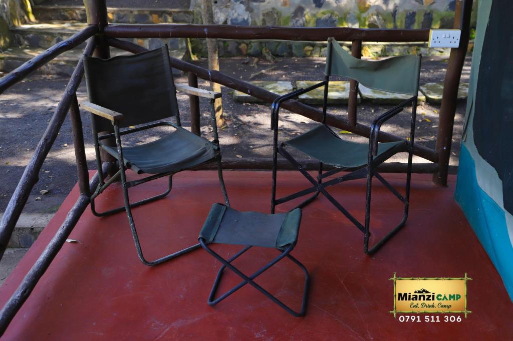 Balkón nebo terasa v ubytování Camp Mahon Gardens