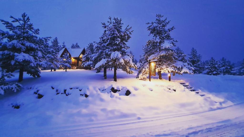 Previja Zlatibor Chalet v zimě