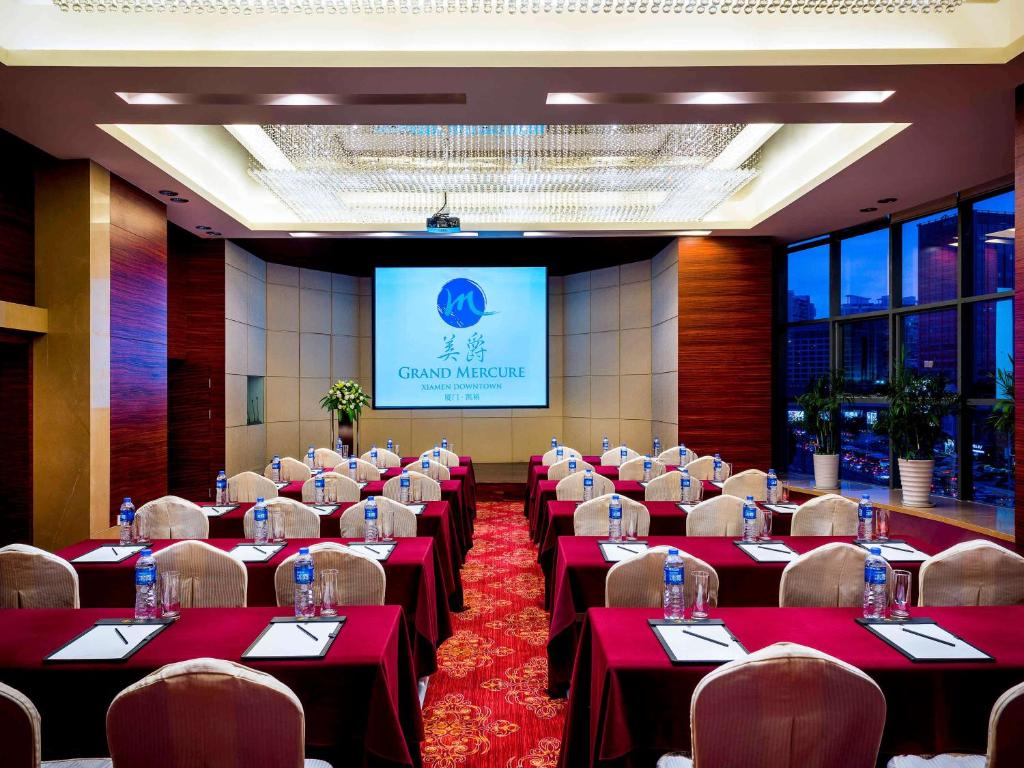Konferenční prostory v ubytování Grand Mercure Xiamen Downtown-Free Welcome Fruit & Metro Station