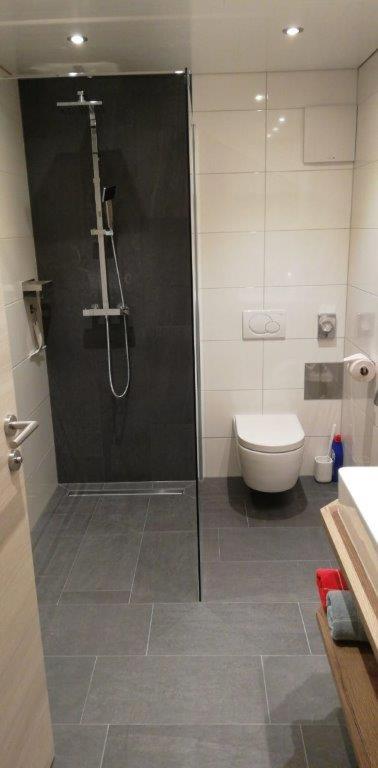 Koupelna v ubytování Appartement Mangeng