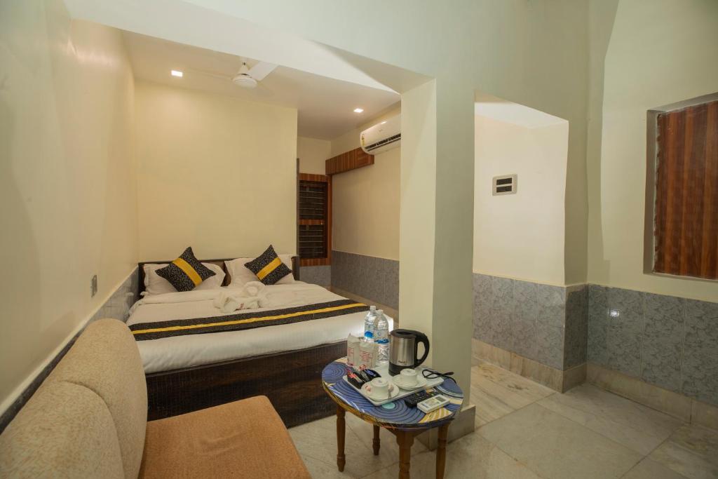 Postel nebo postele na pokoji v ubytování Snehamaya Spa & Resort