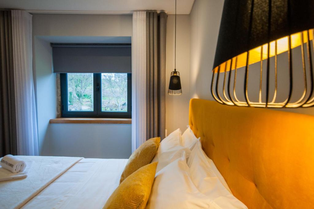 Quinta Vilar e Almardeにあるベッド