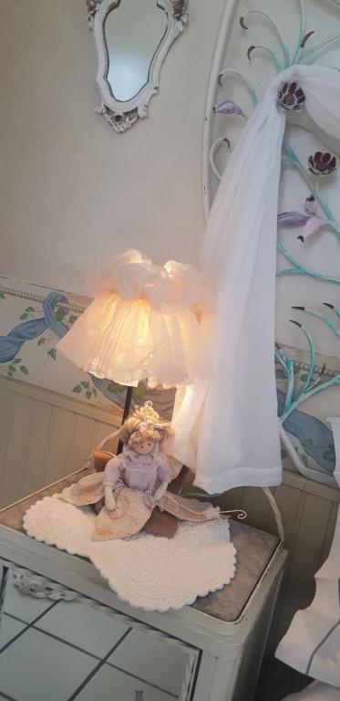 Łóżko lub łóżka w pokoju w obiekcie Stella del Mar