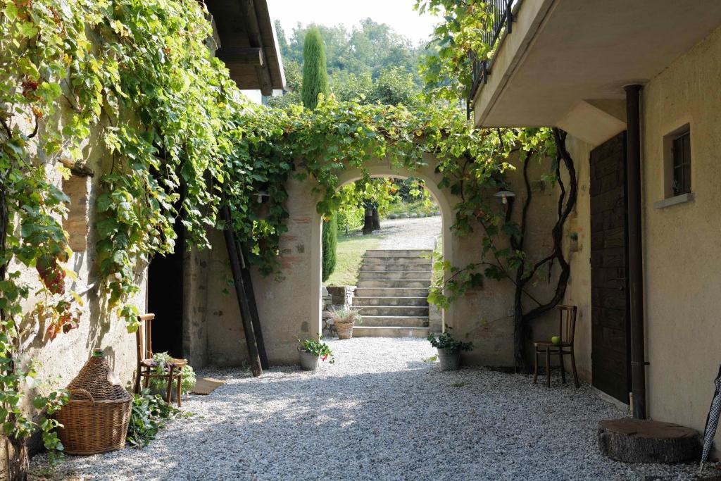 Zahrada ubytování b&b cascina la cinciallegra