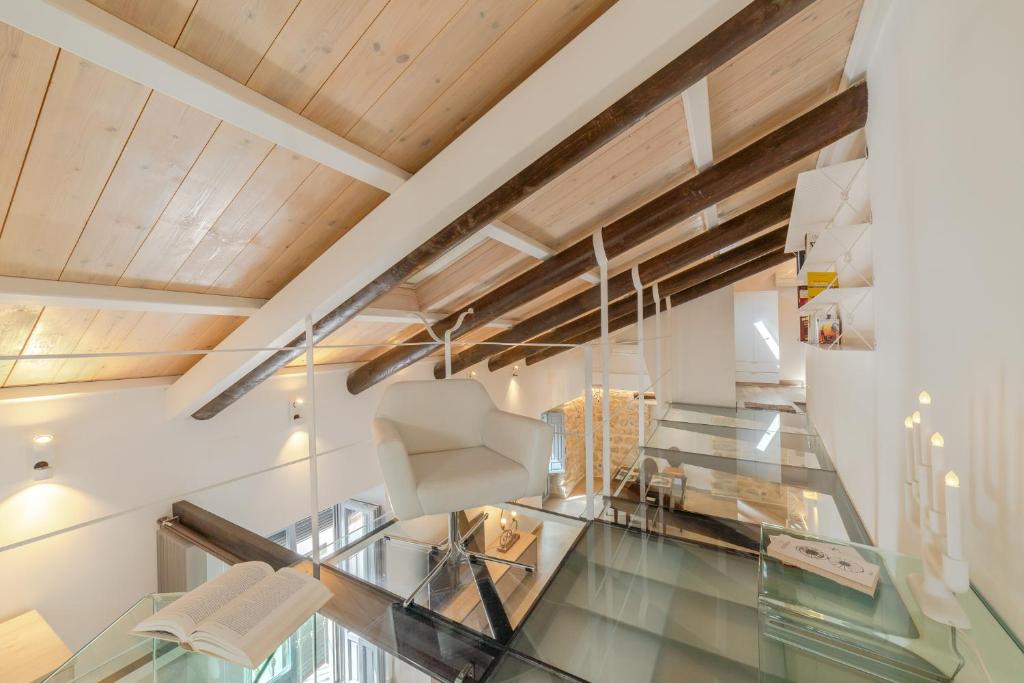 Kuchyň nebo kuchyňský kout v ubytování Apartamentos “Quotidianum”