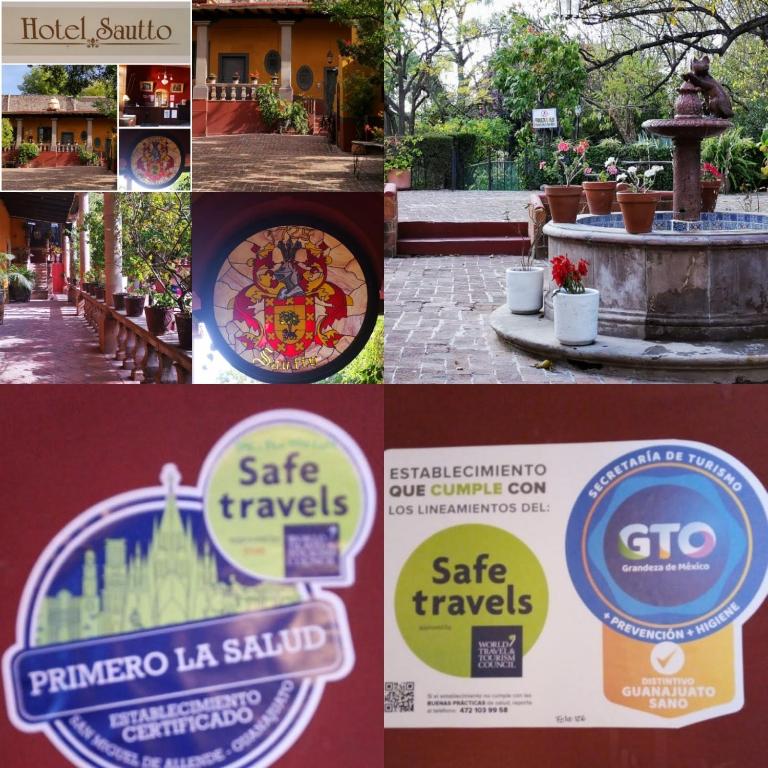 Certifikát, hodnocení, plakát nebo jiný dokument vystavený v ubytování Hotel Sautto