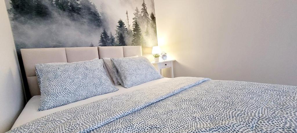 Postel nebo postele na pokoji v ubytování VERTUS