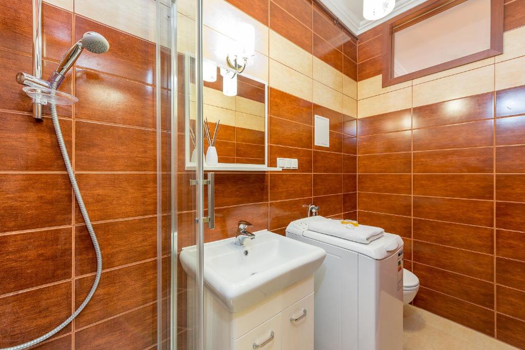Kúpeľňa v ubytovaní Freta 48 Studio P&O Serviced Apartments