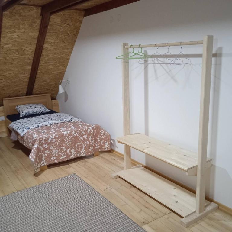 Krevet ili kreveti u jedinici u okviru objekta Apartmani Milekić