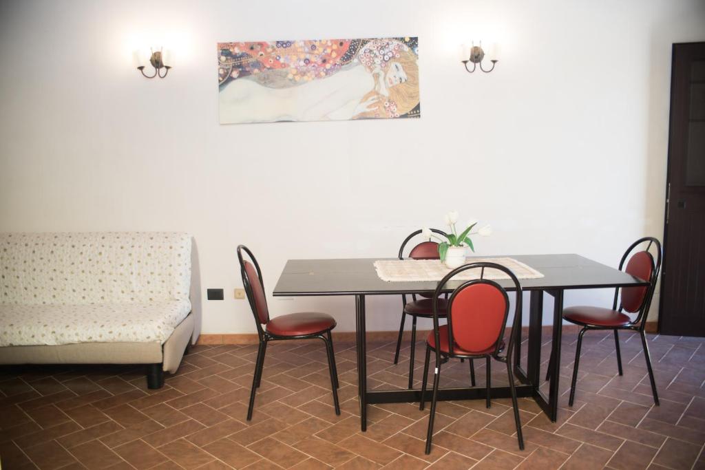 Posezení v ubytování CASA PAOLO IN VAL DI NOTO