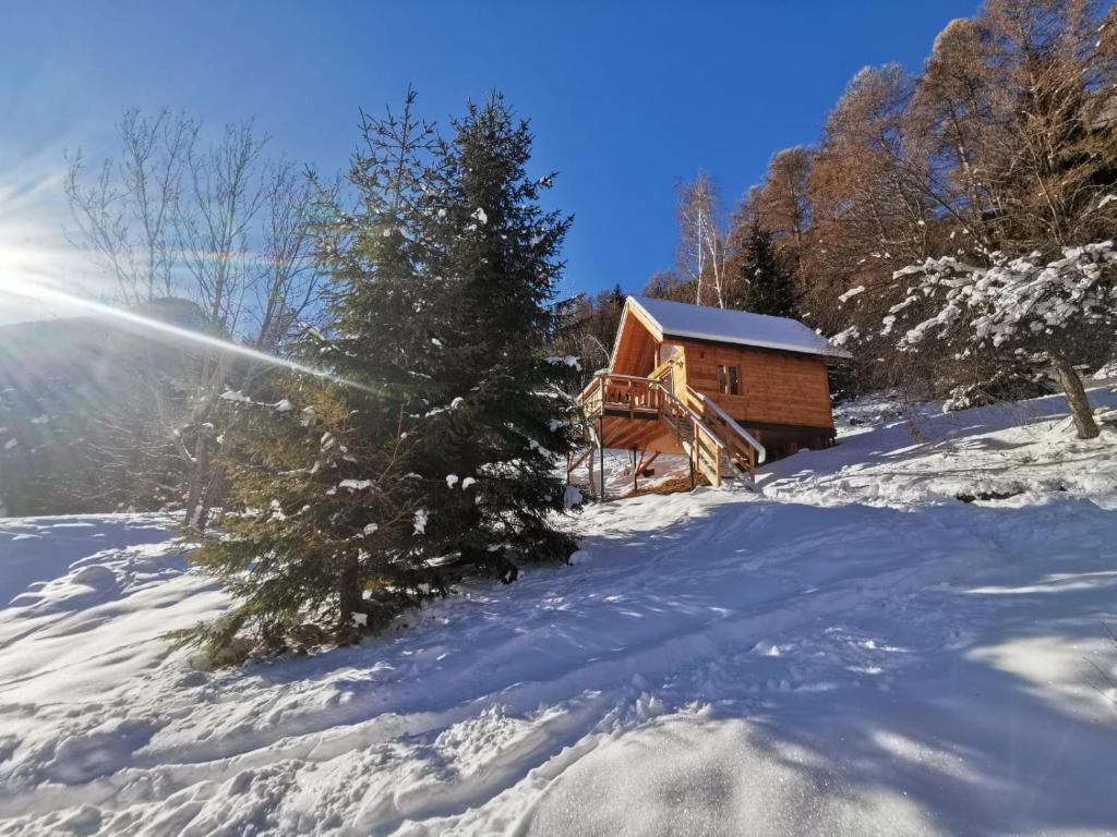 Les cabanes du domaine de l Esperluette - Chalet De Una Habitación