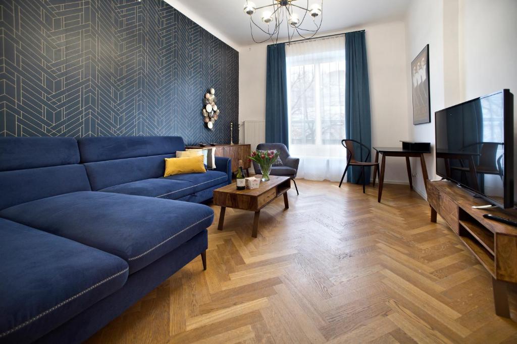 Televízia a/alebo spoločenská miestnosť v ubytovaní P&O Apartments Warecka Street