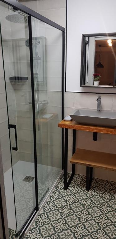 Koupelna v ubytování Suite Haus Vargas