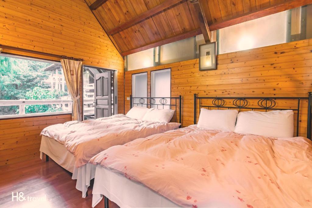 Postel nebo postele na pokoji v ubytování Water Villa