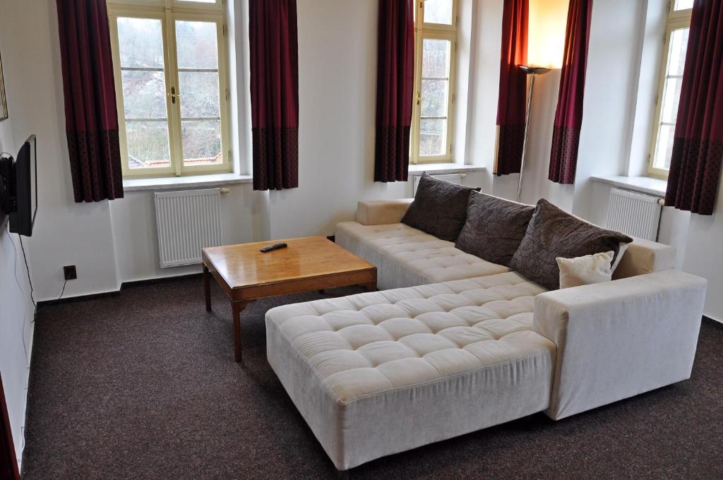 Posezení v ubytování Hotel St Florian