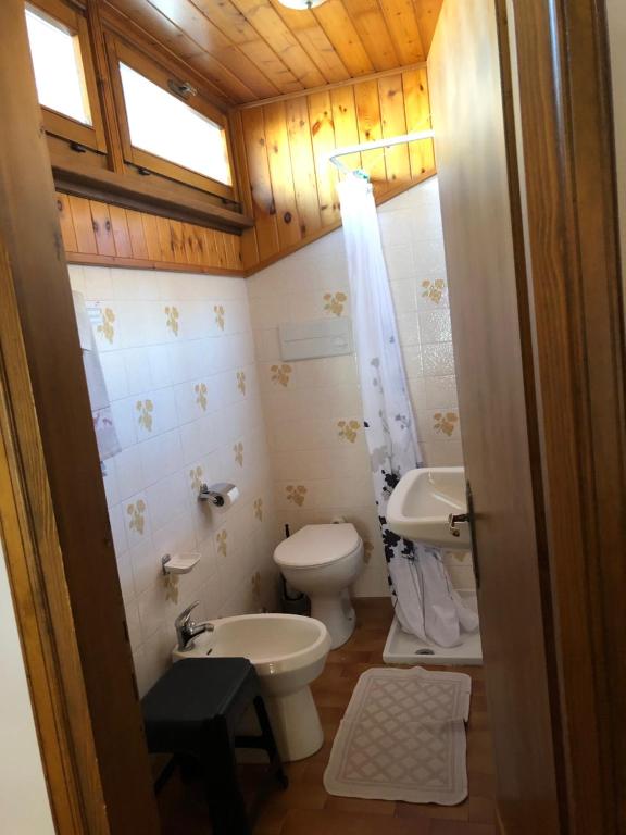 Koupelna v ubytování B&B Astor