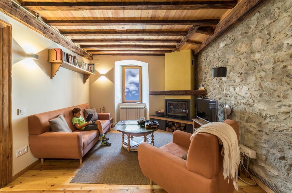 Posedenie v ubytovaní Casa Rural "Casa Chin", Val d'Aran