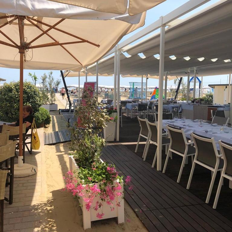 Restaurace v ubytování Grand Hotel Cesenatico