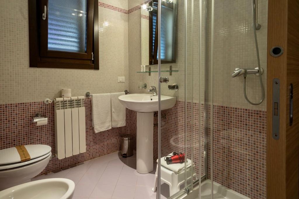 Koupelna v ubytování MyBed B&B