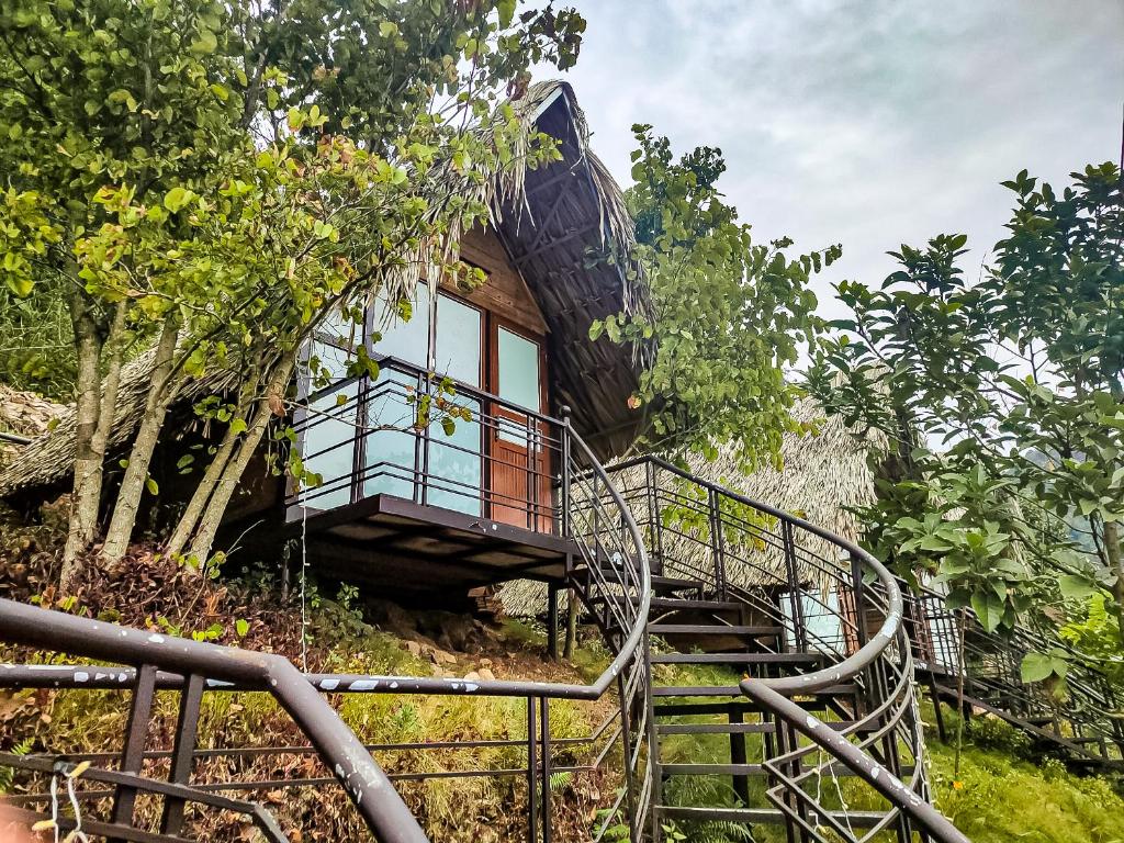 Zahrada ubytování Flourish Homestay