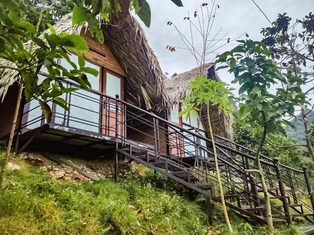 Zahrada ubytování Flourish Homestay