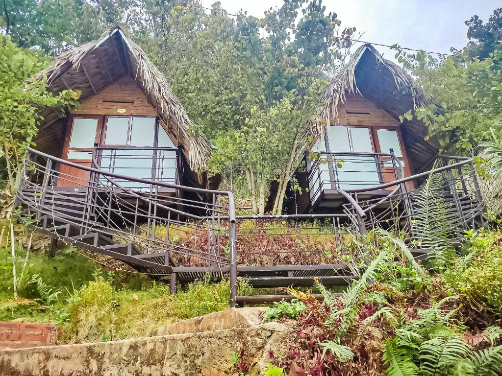 Zahrada ubytování Flourish Homestay