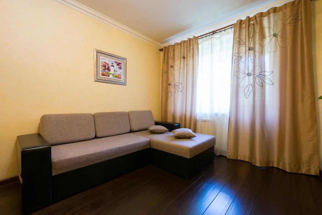 Nadezhda Apartments in touristic area, on the Dostyk avenue 89にあるシーティングエリア
