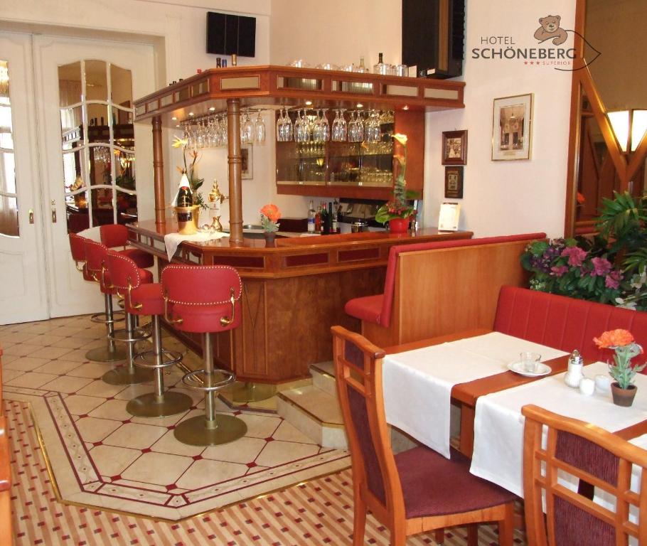 Restaurace v ubytování Hotel Schöneberg