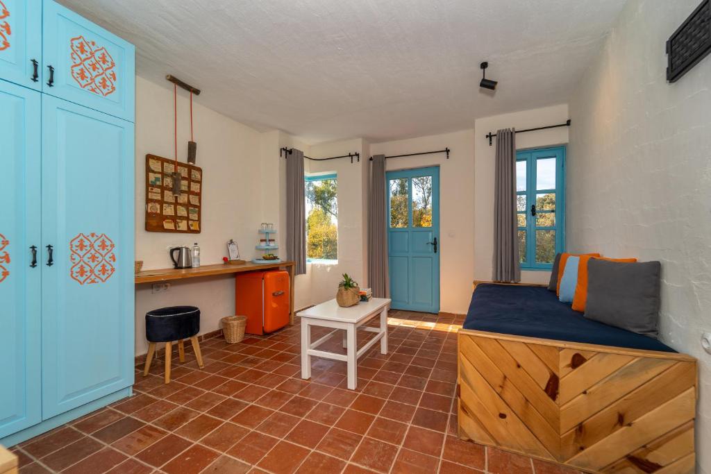 Kuchyň nebo kuchyňský kout v ubytování Yonca Lodge