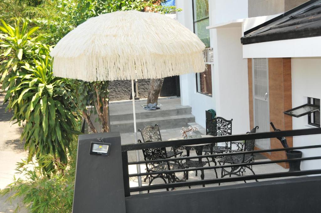 Patio nebo venkovní prostory v ubytování Date & Dine Resort