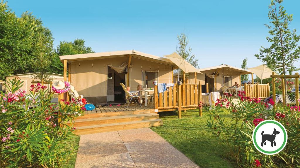 Zahrada ubytování Barricata Holiday Village