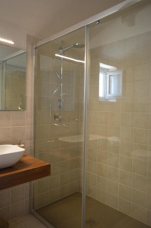Kúpeľňa v ubytovaní Masseria Faraone