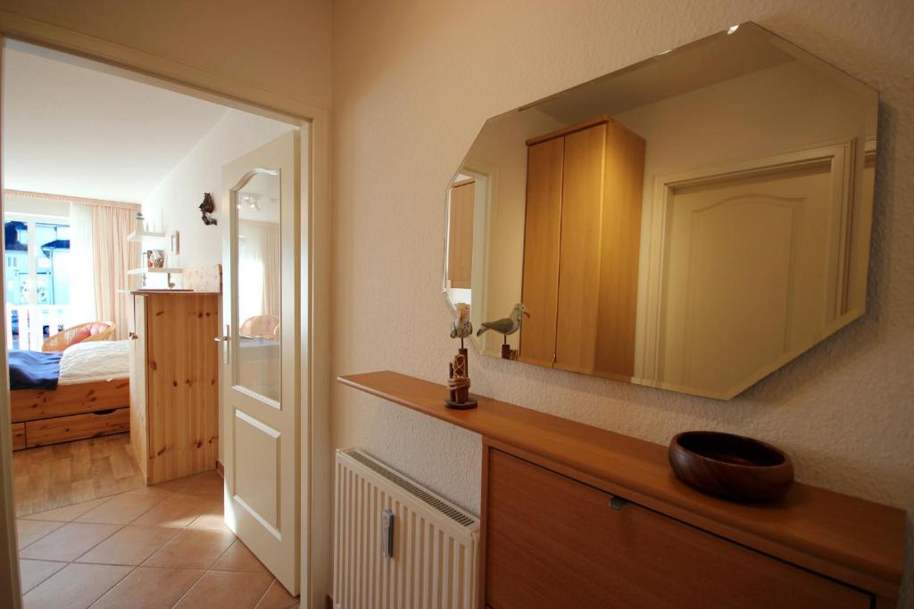 Postel nebo postele na pokoji v ubytování Haus Ostseeluft by Rujana