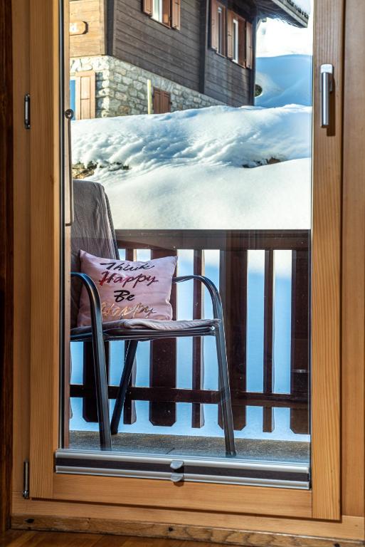 Balkón nebo terasa v ubytování Hotel Slalom
