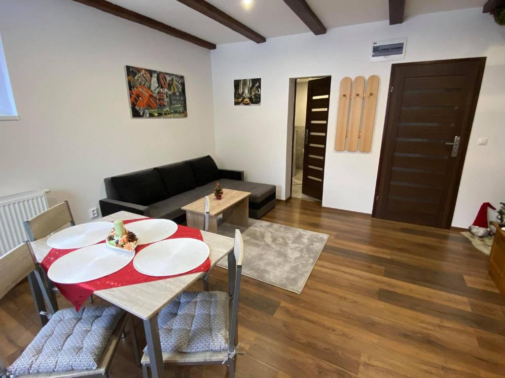 A seating area at Privat Greta