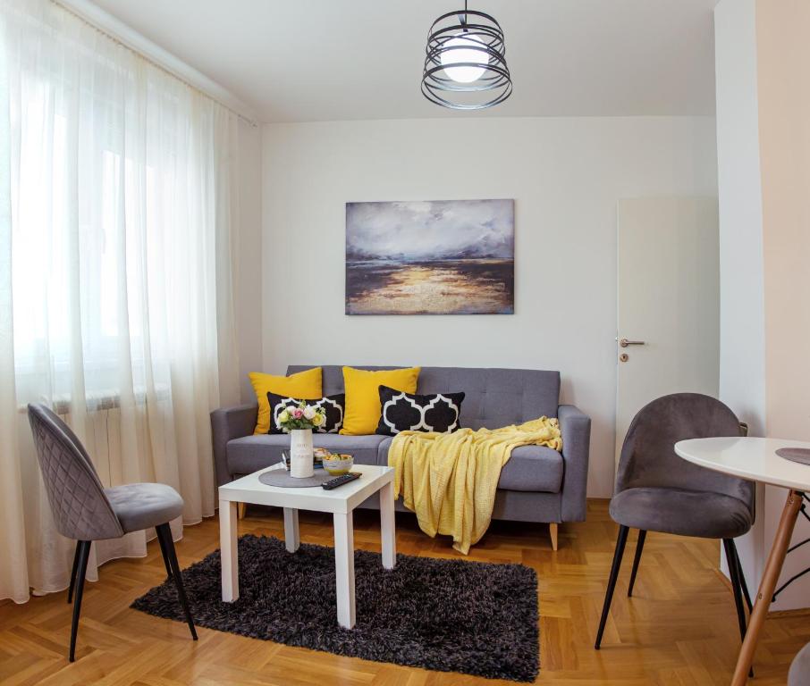 Posezení v ubytování Apartman Mia