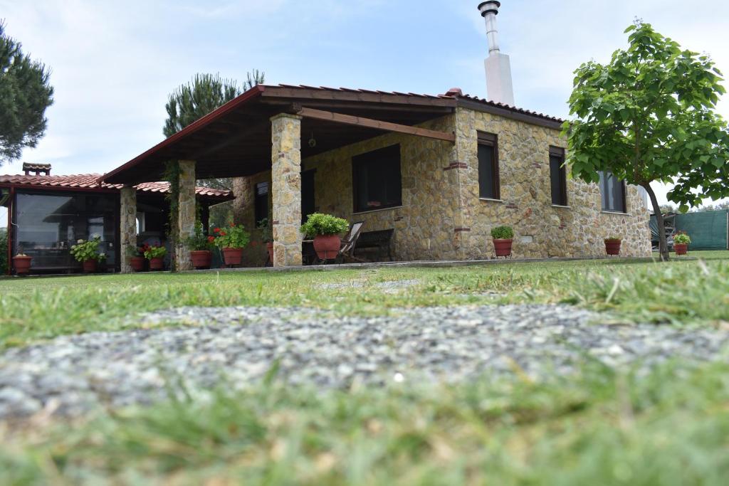 Zahrada ubytování Konaki Guesthouse